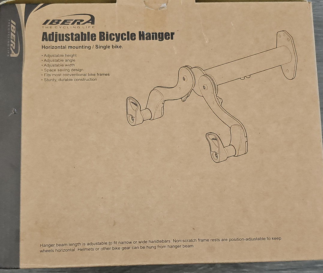 Ibera Adjustable Bicycle Hanger thumbnail