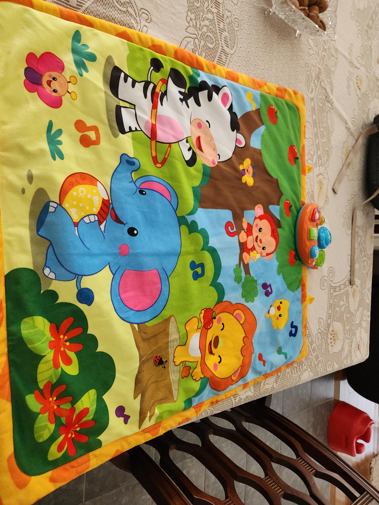 Baby Activity Play Mat with Animals thumbnail