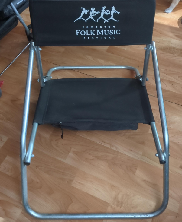 Edmonton Folk Music Festival Folding Chair