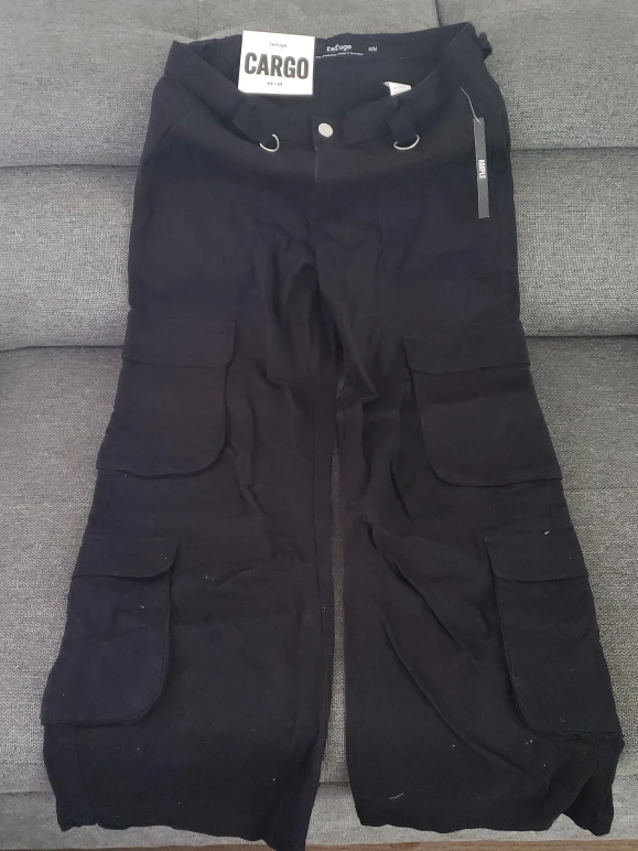 Refuge Cargo Pants Black