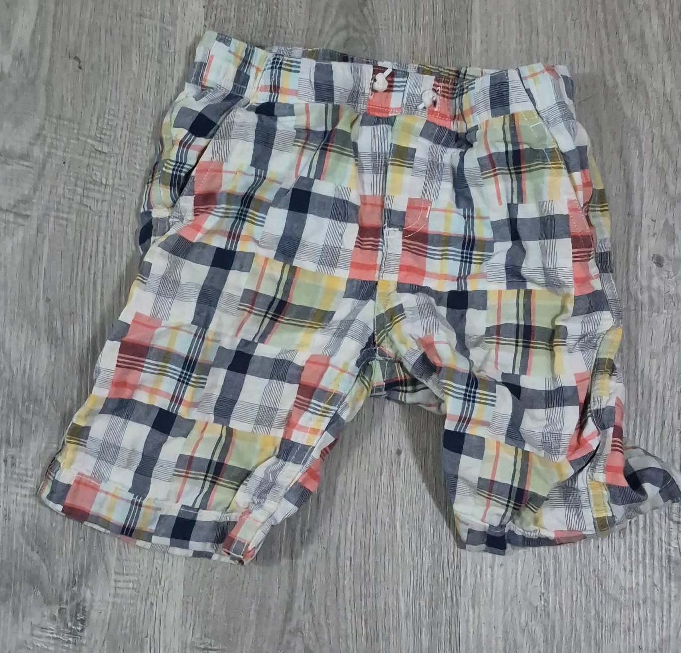 Plaid Baby Shorts thumbnail