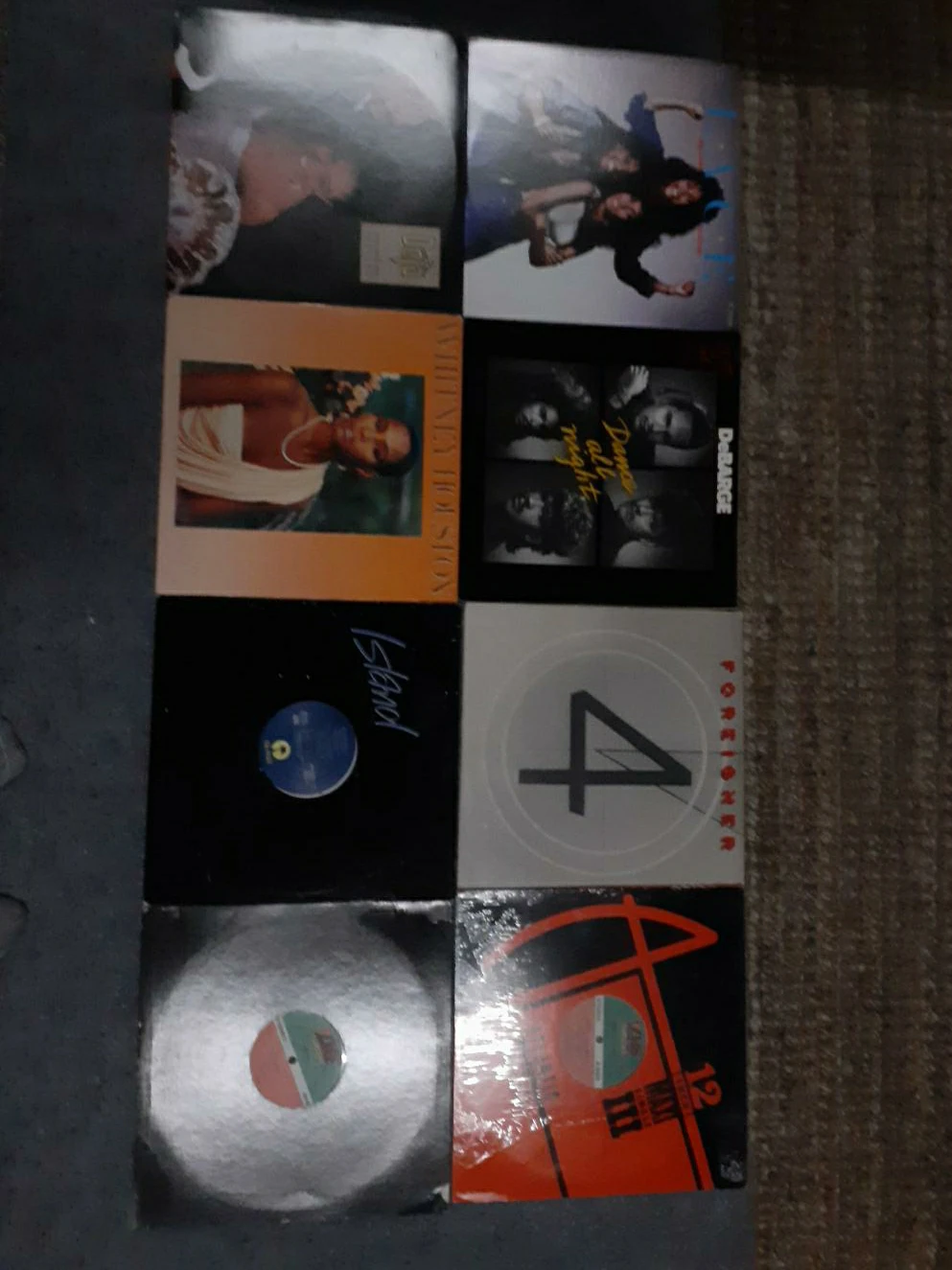 Mixed Lot of Vinyl Records - Whitney Houston, Foreigner, DeBarge thumbnail