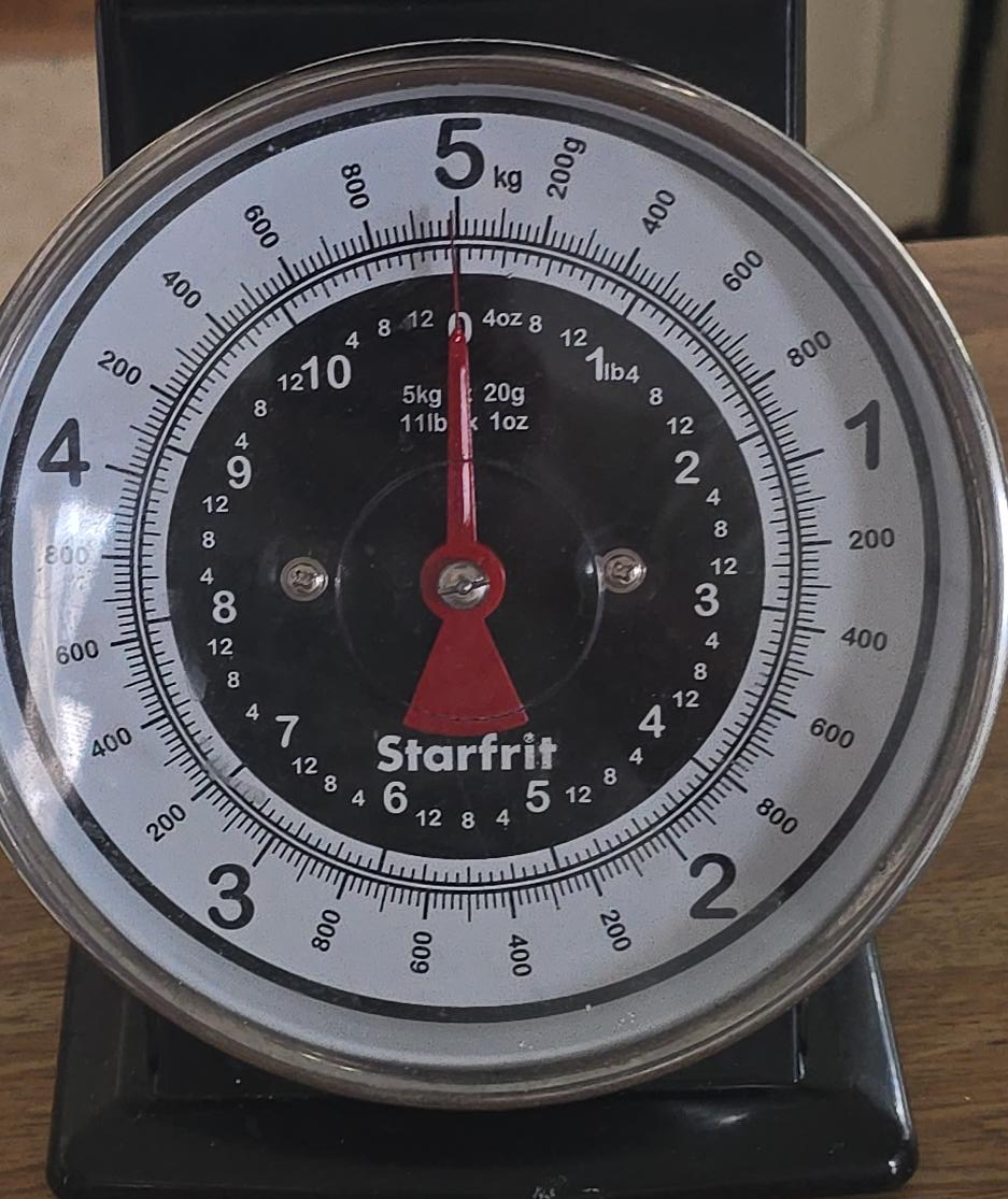 Starfrit Kitchen Scale - 5kg Capacity thumbnail