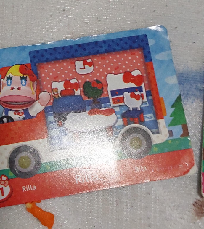 Animal Crossing Amiibo Card - Rilla thumbnail