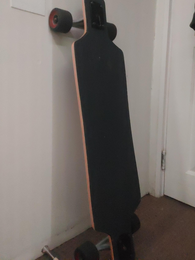 Longboard Skateboard - Black thumbnail