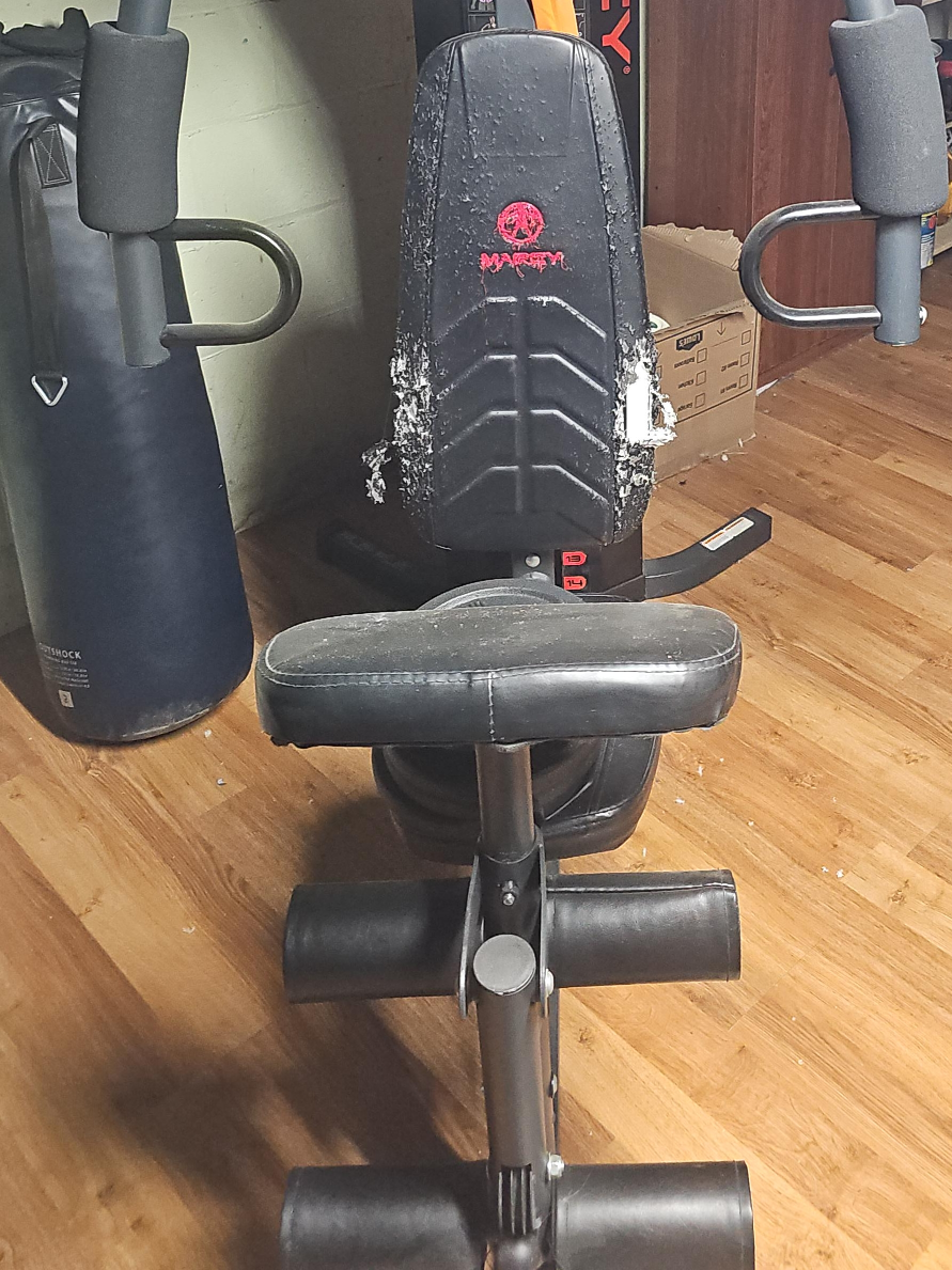 Marcy Adjustable Weight Bench - Black thumbnail