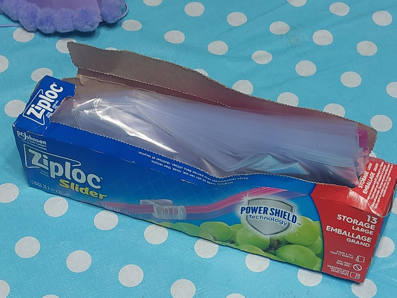 Ziploc Slider Large Storage Bags thumbnail