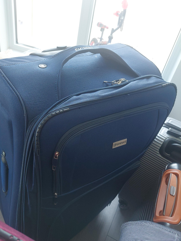 Eminent Blue Rolling Suitcase thumbnail