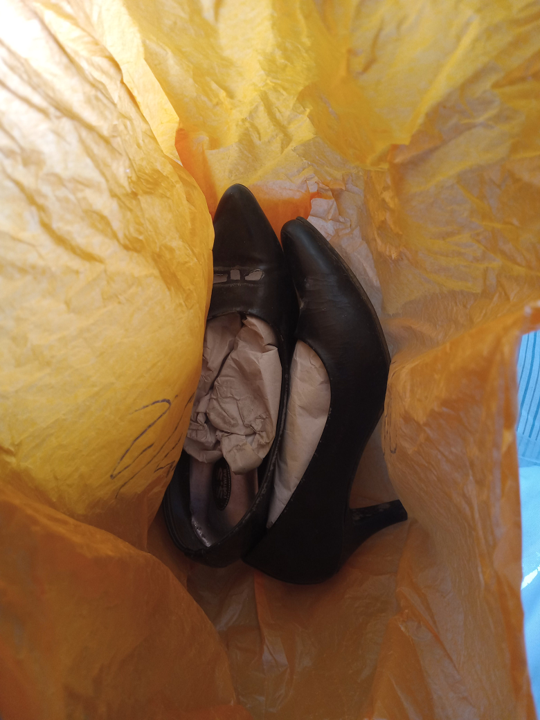 Black Leather Heels thumbnail