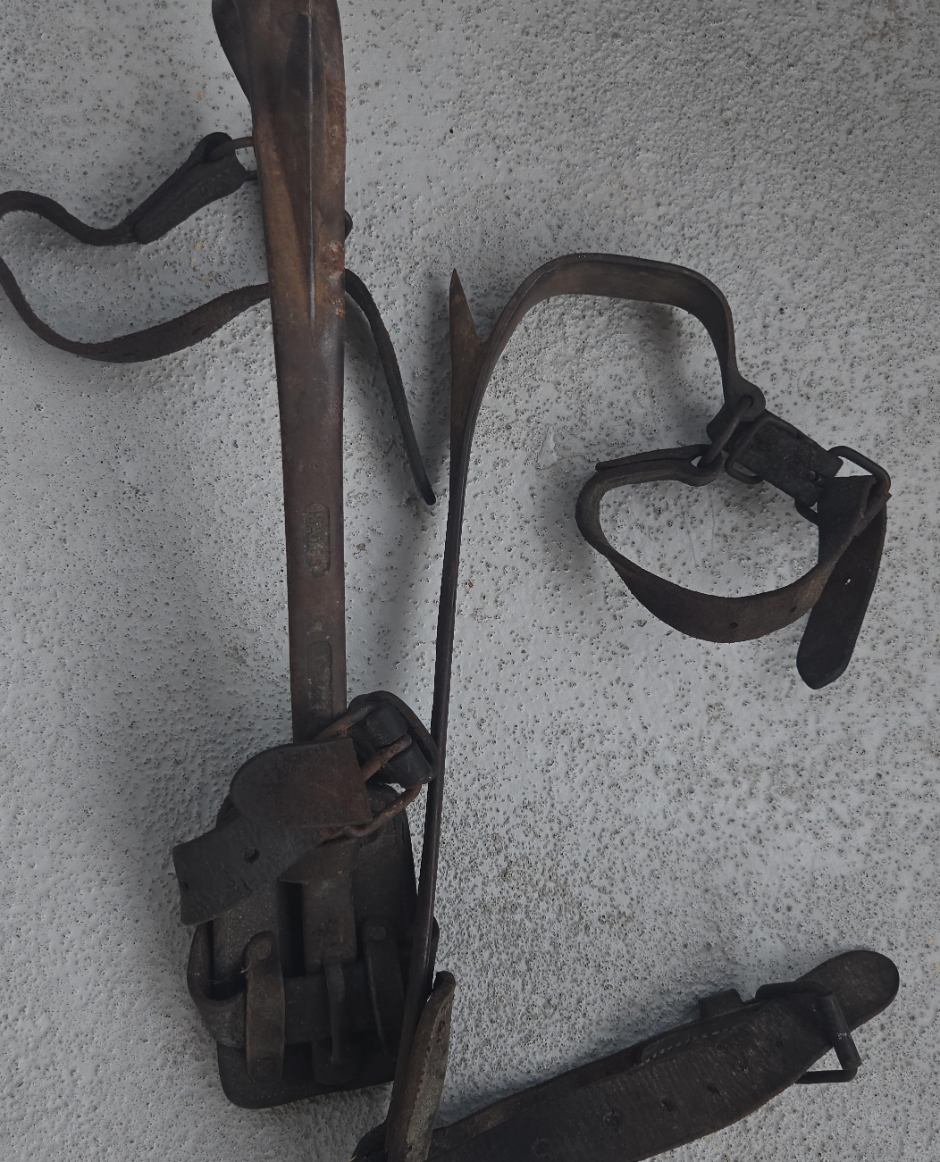 Antique Patented 1939 Tree Spikes thumbnail