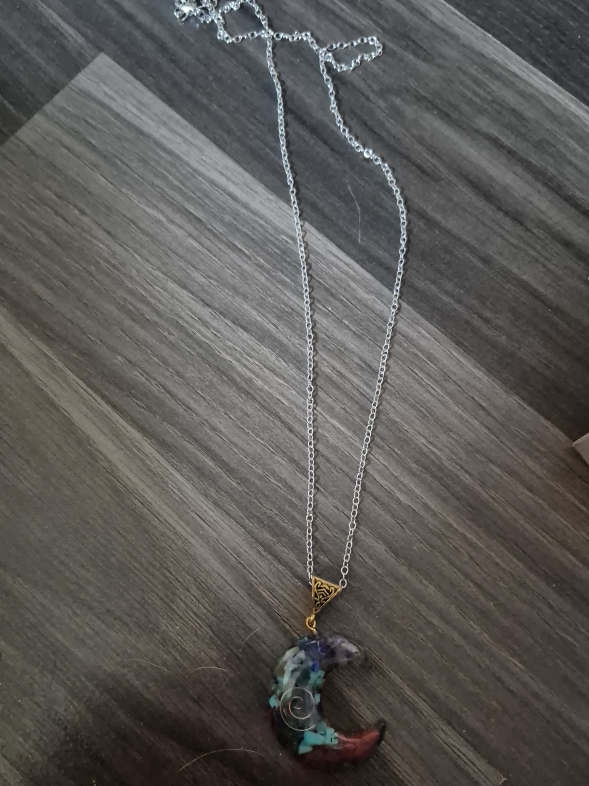 Moon Pendant Necklace thumbnail