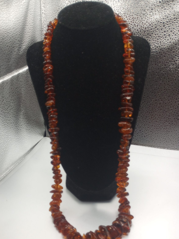 Amber Chip Necklace thumbnail