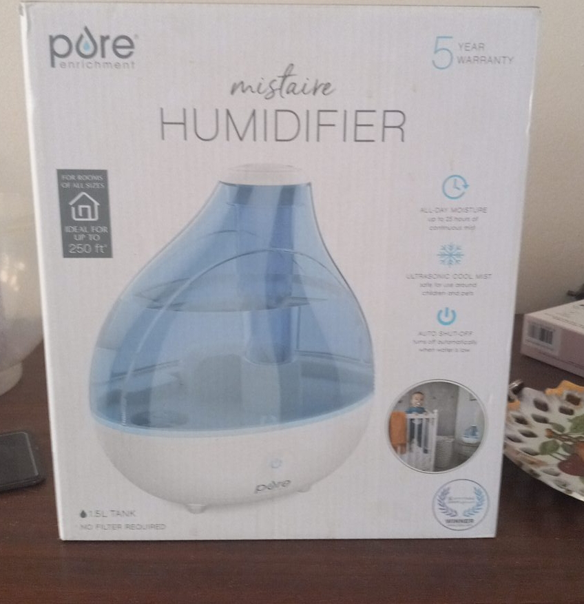 Pure Enrichment MistAire Humidifier - Like New! thumbnail