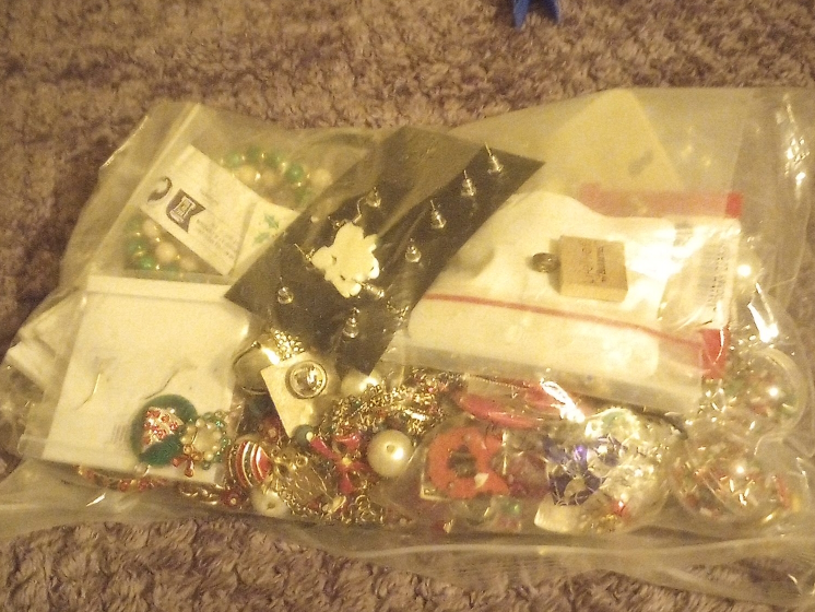 Bag of Assorted "CHRISTMAS" Jewelry thumbnail