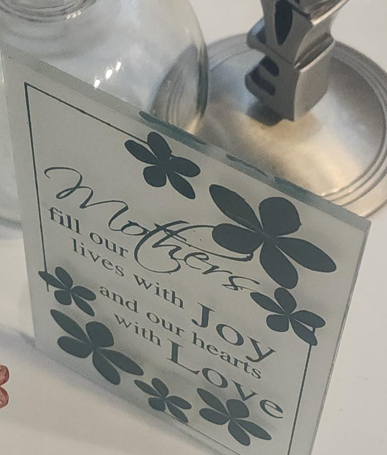 Mother's Day Glass Plaque thumbnail