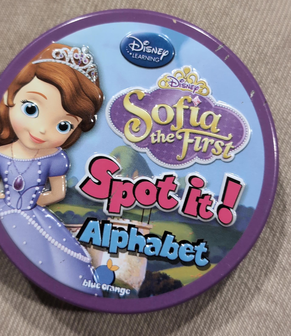 Sofia the First Spot it! Alphabet Game thumbnail