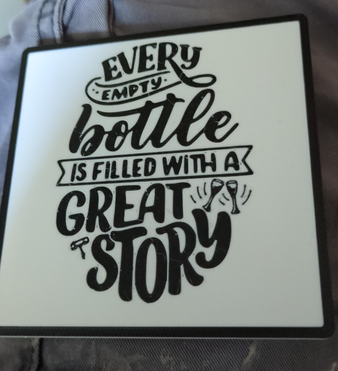Every Empty Bottle Great Story Coaster thumbnail