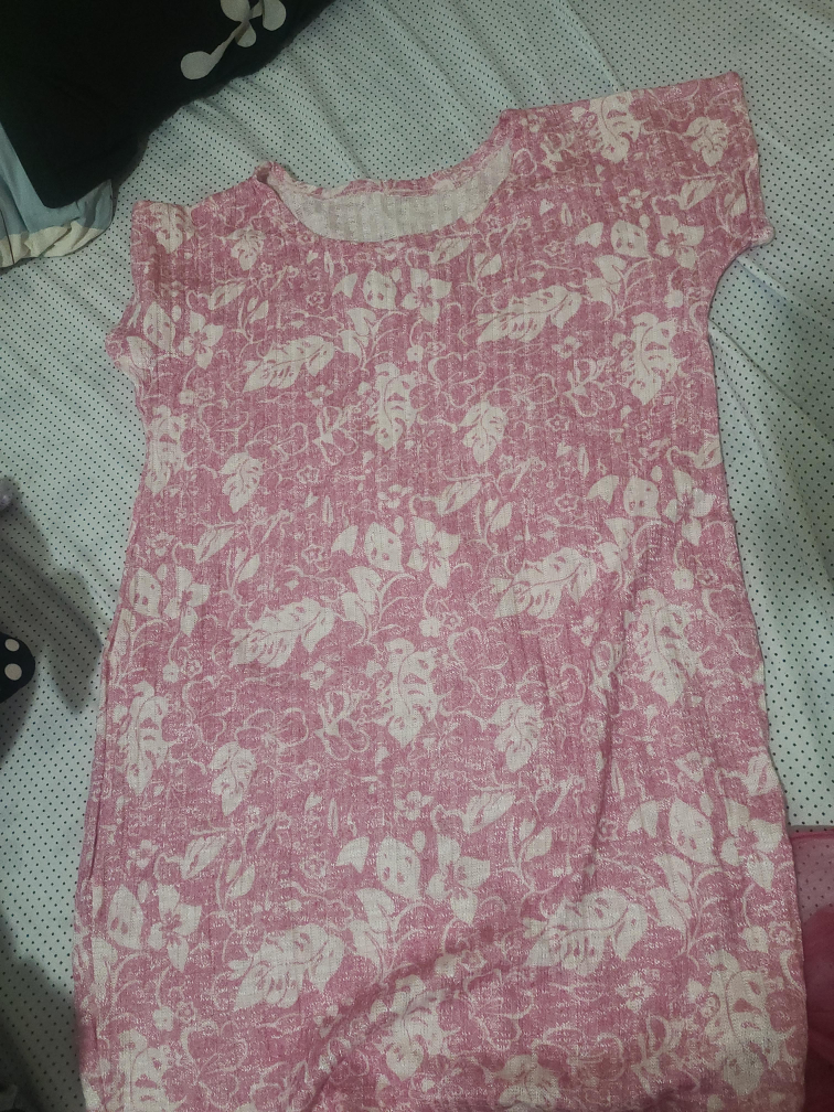 Pink Floral Dress