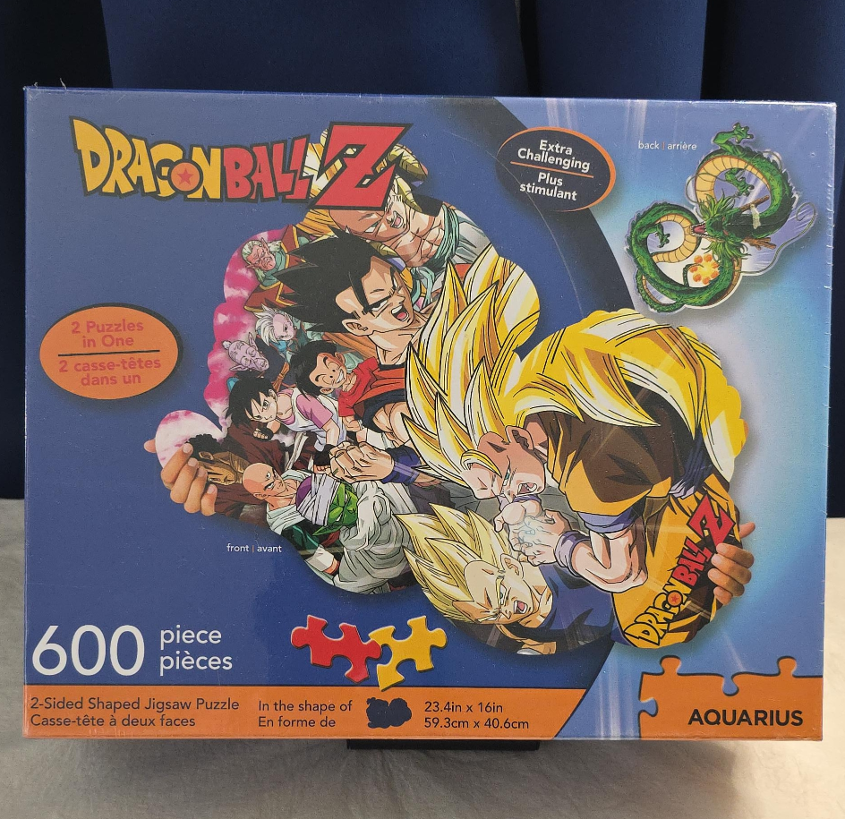 Dragon Ball Z 600 Piece 2-Sided Jigsaw Puzzle thumbnail