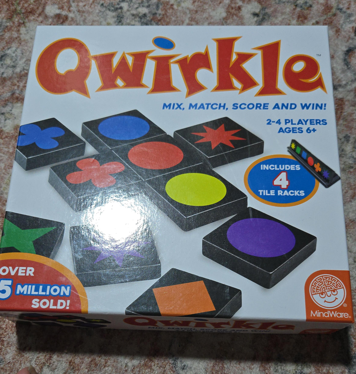 Quirkle Board Game - MindWare thumbnail