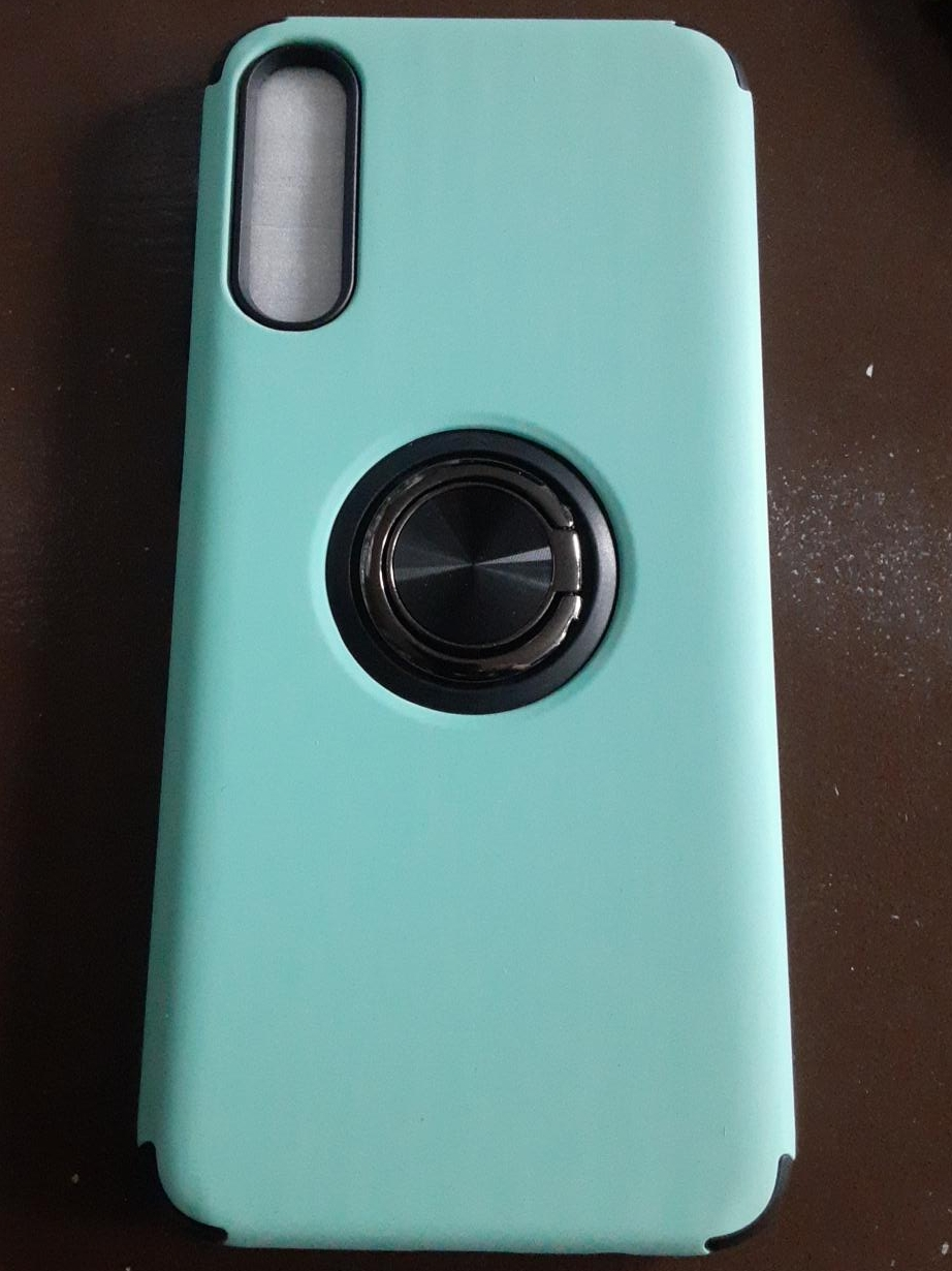 Teal Phone Case with Ring Holder thumbnail