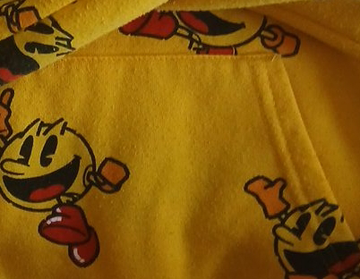 Pac-Man Yellow Hoodie thumbnail