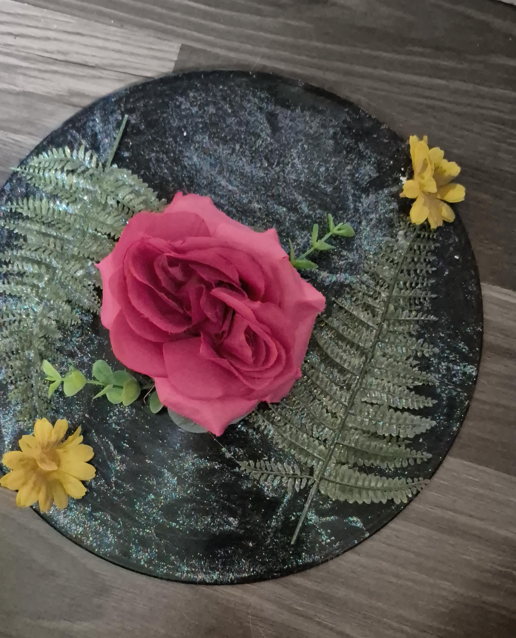 floral painted record thumbnail