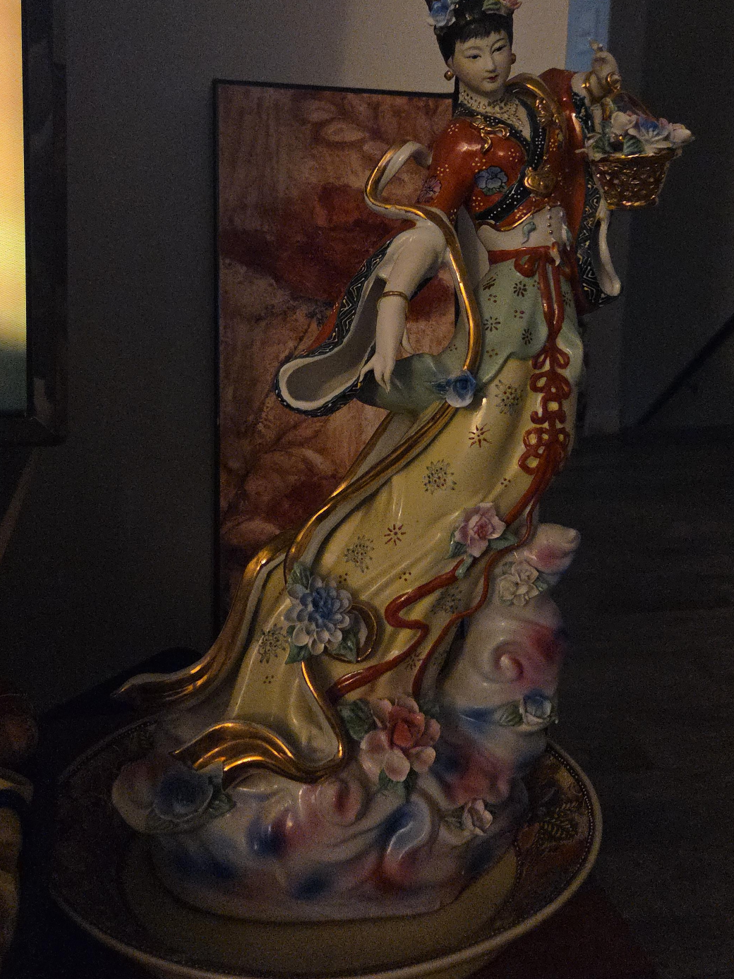 Asian Vintage Ceramic Figurine thumbnail