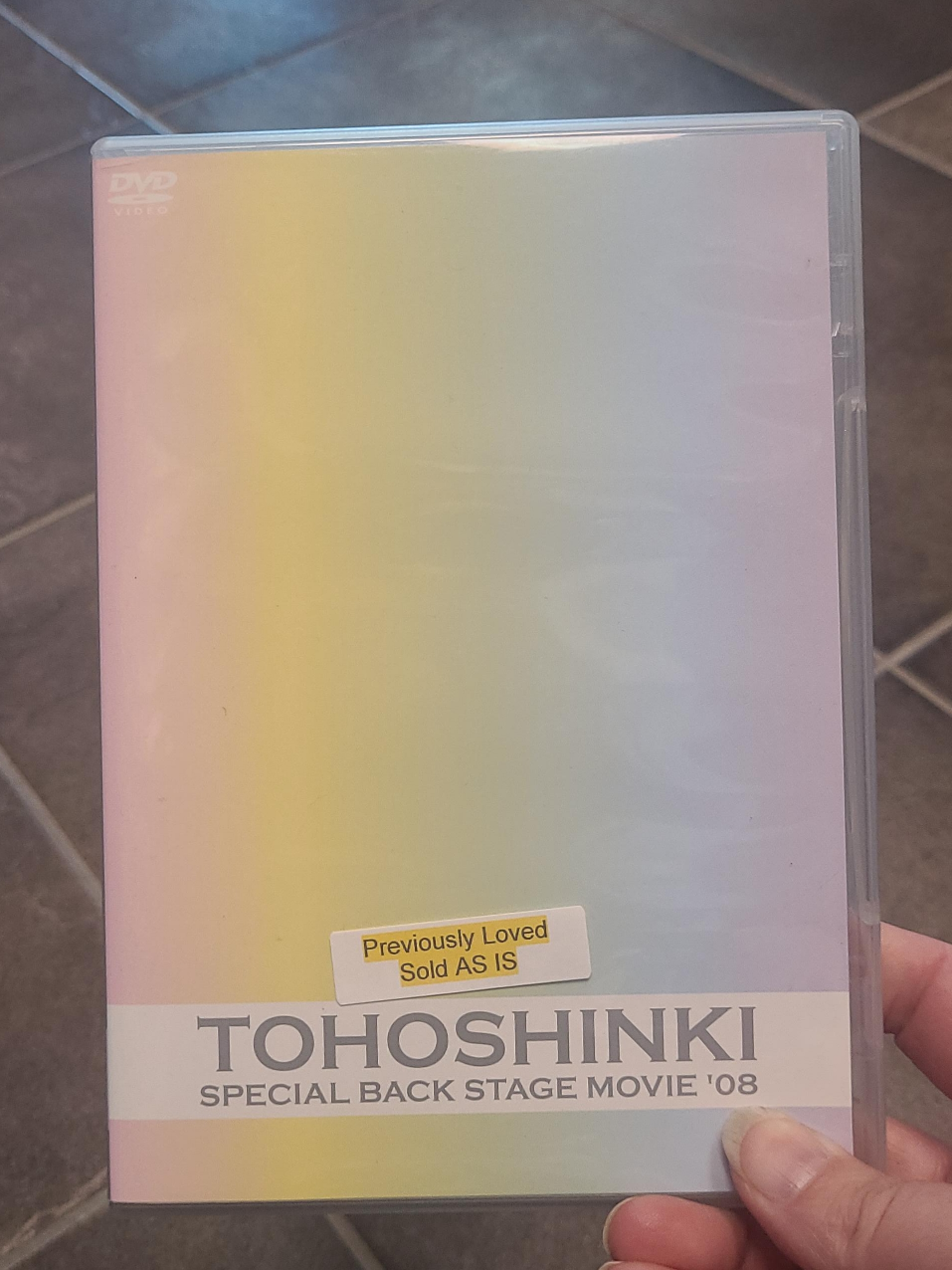 Tohoshinki Special Back Stage Movie '08 DVD thumbnail