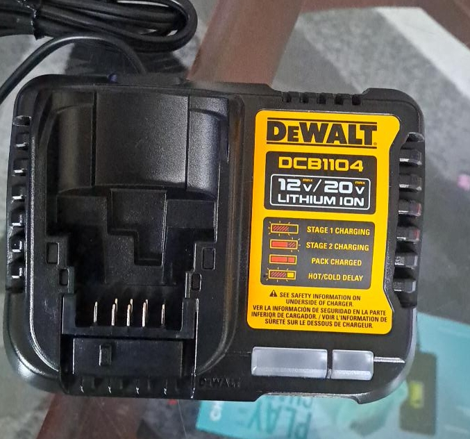 DeWalt DCB1104 12V/20V Lithium Ion Charger thumbnail