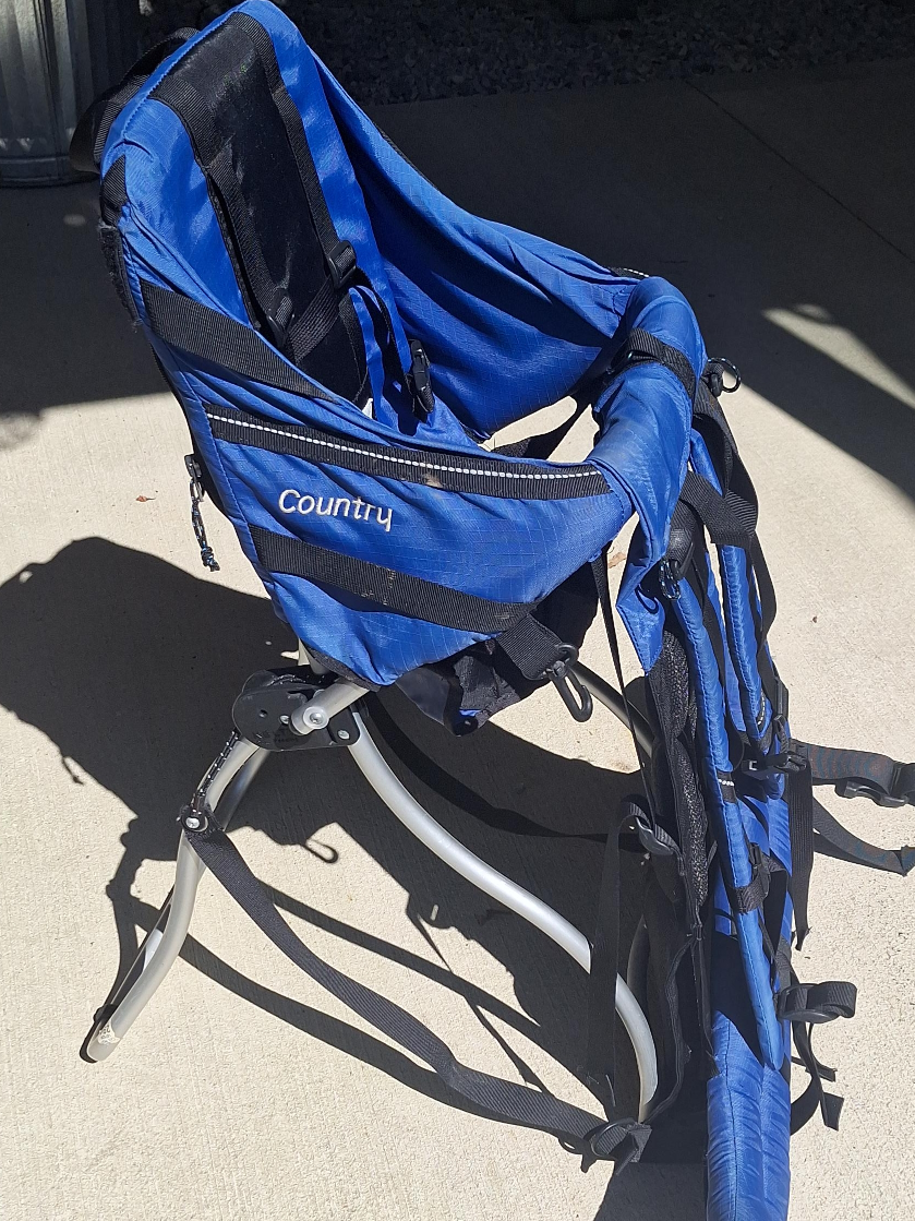 Country Blue Baby Carrier Backpack thumbnail