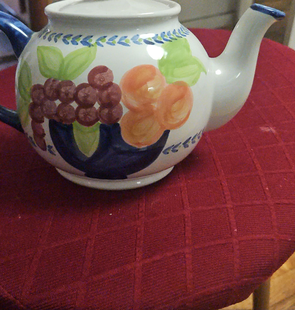 Floral Ceramic Teapot thumbnail