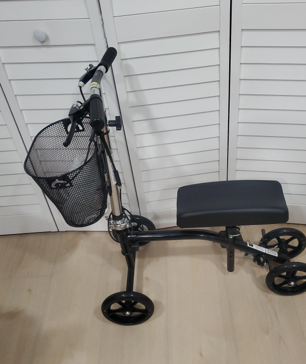 Knee Walker Scooter with Basket thumbnail