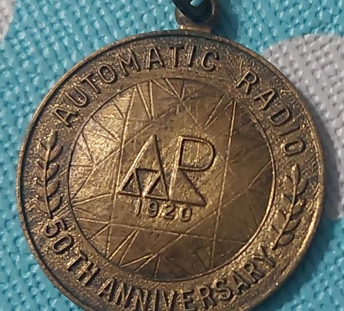 Automatic Radio 50th Anniversary Medal thumbnail