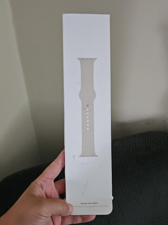 Apple Watch Starlight Sport Band 45mm - New thumbnail