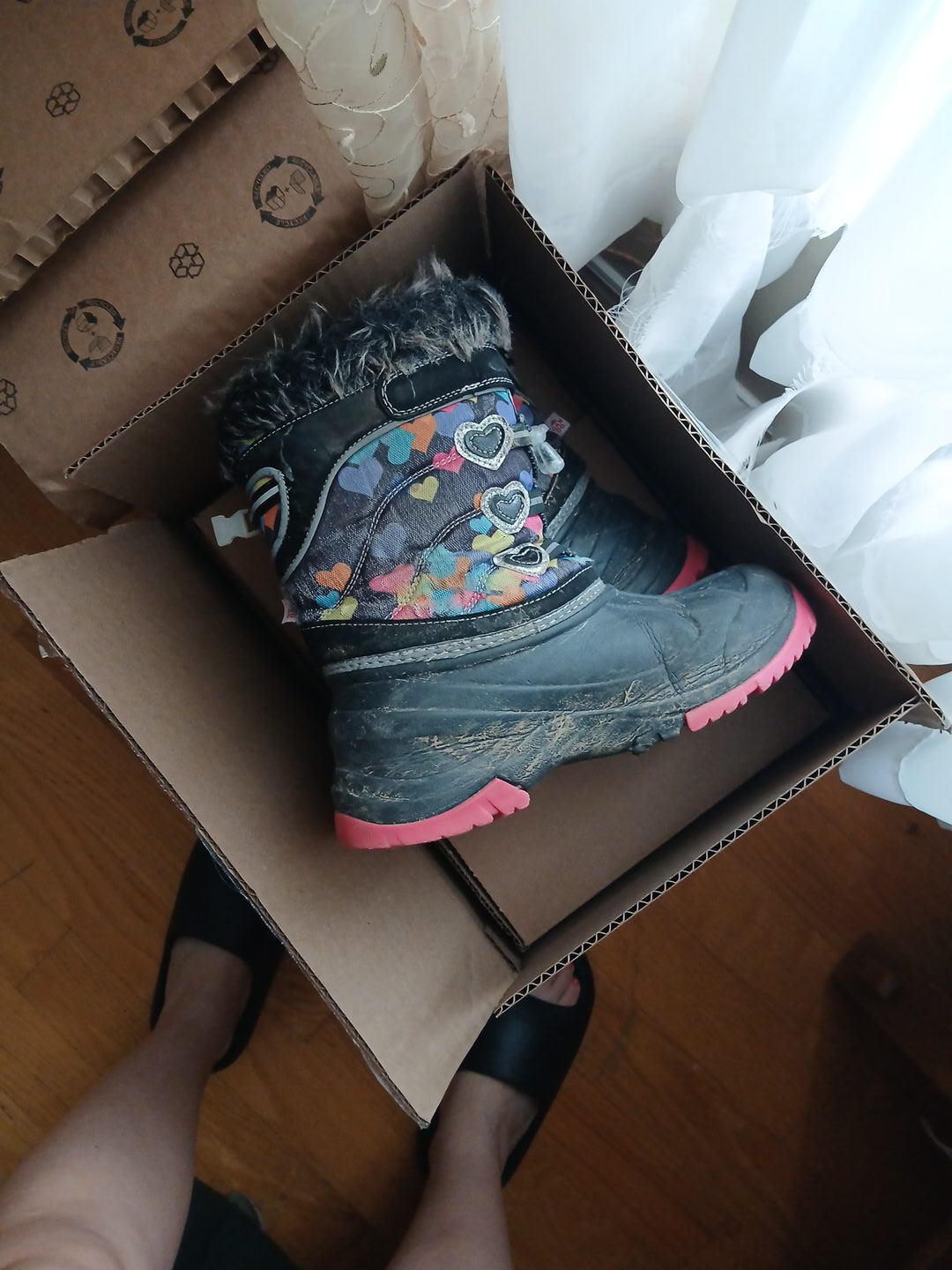 Snow Queen Winter Boots - Size 4 thumbnail