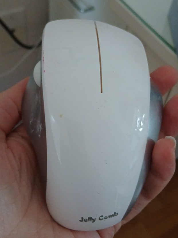 Jelly Comb White Wireless Mouse