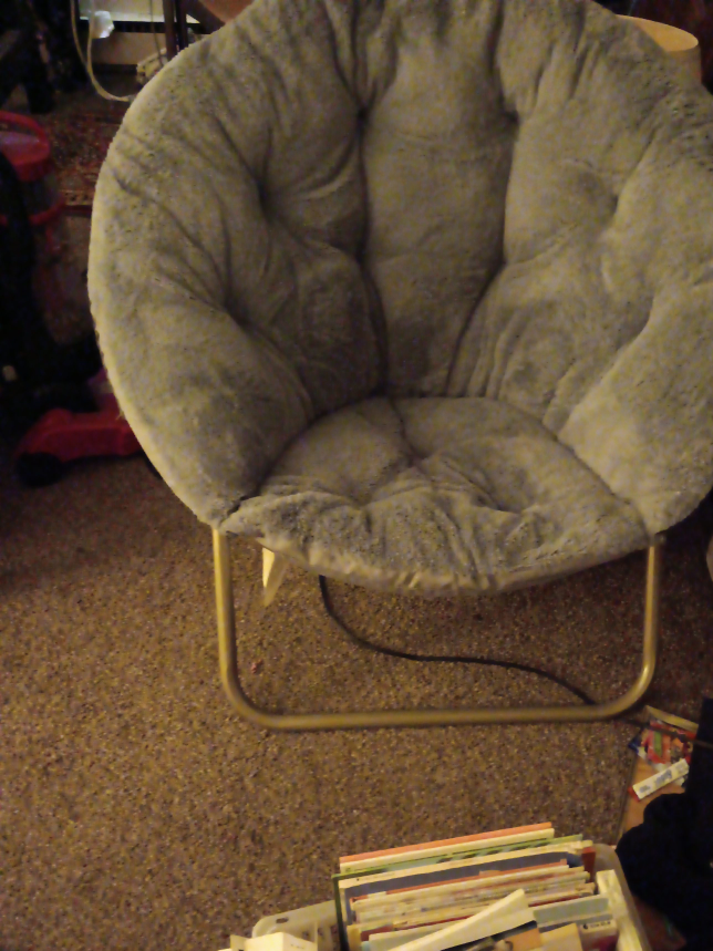 Gray Papasan Chair thumbnail