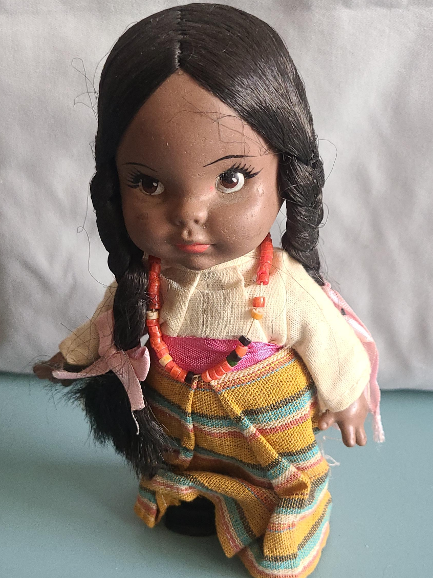 Vintage Indigenous Style Doll thumbnail
