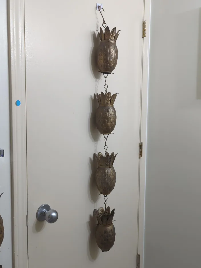 Pineapple Rain Chain
