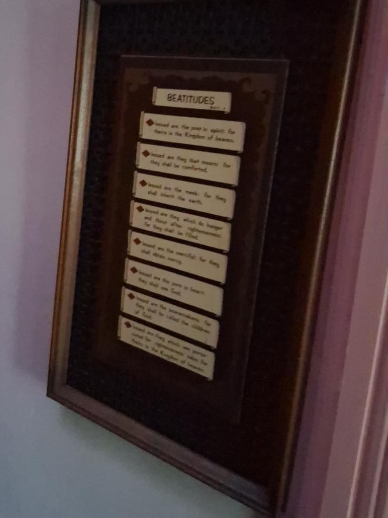 Framed Beatitudes Wall Art thumbnail