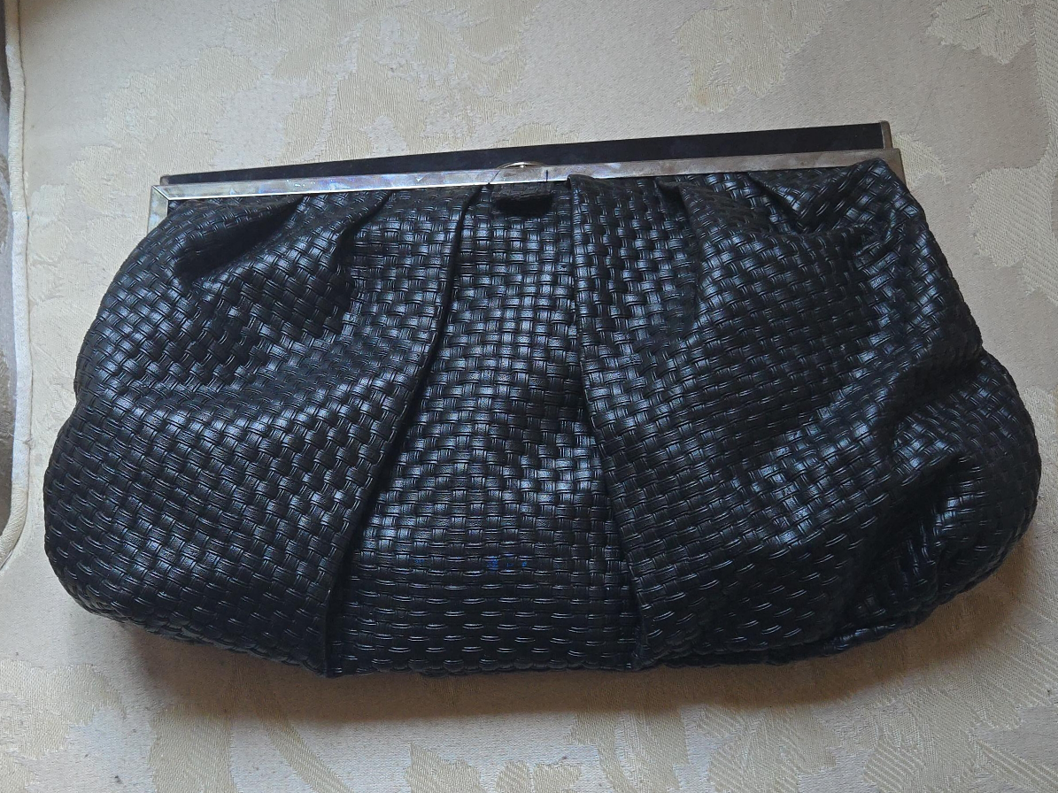 Aldo Black Clutch thumbnail