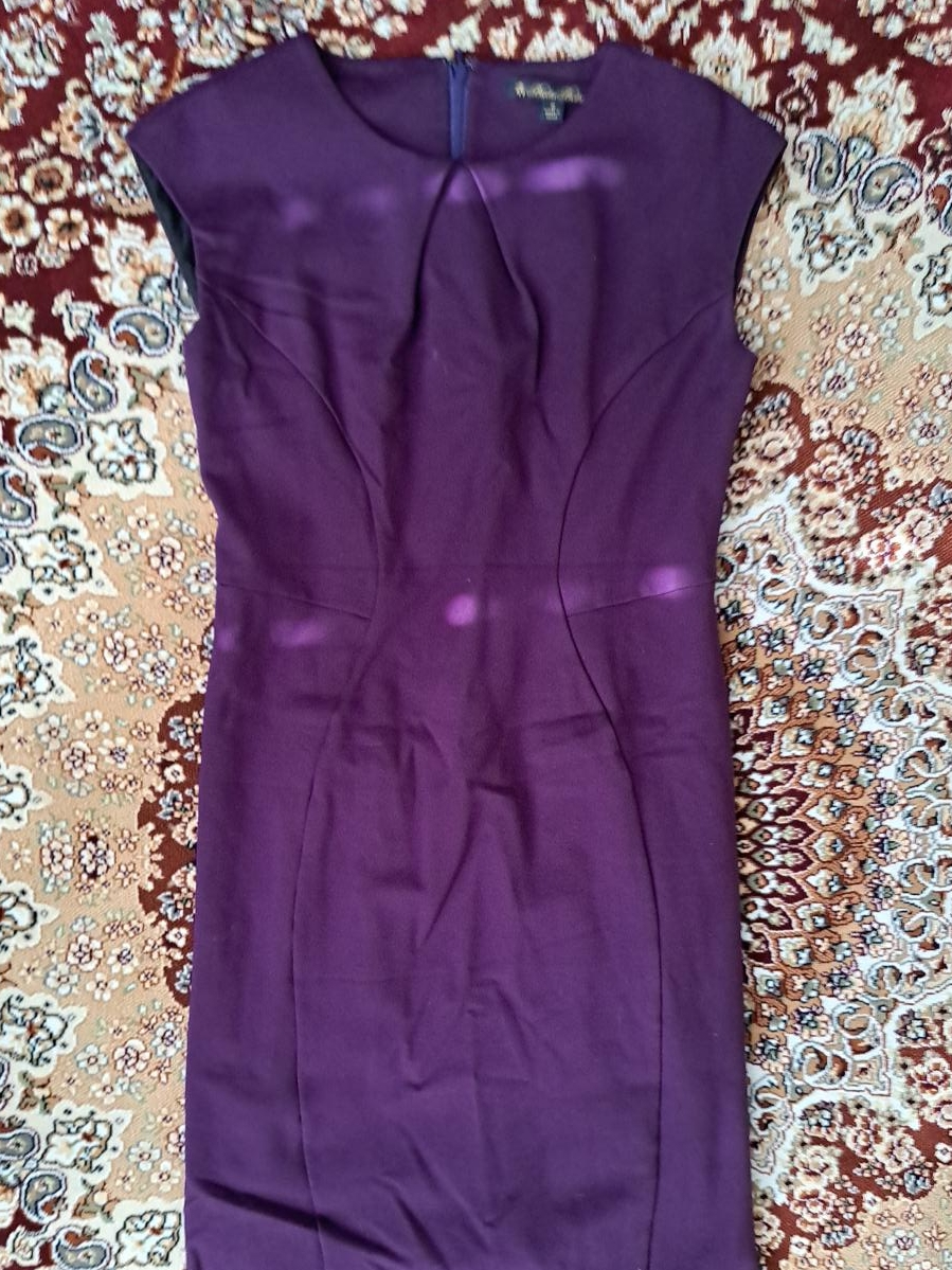 Brooks Brothers Purple Dress - Size 8 thumbnail
