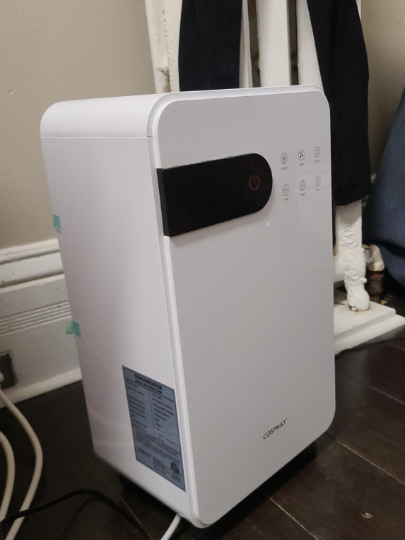 Costway Dehumidifier - White
