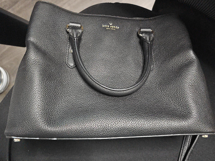 Kate Spade Black Leather Handbag thumbnail