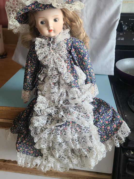 Collectible Porcelain Doll thumbnail