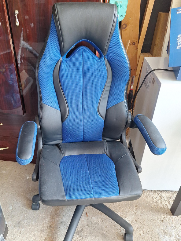 Blue & Black Gaming Chair