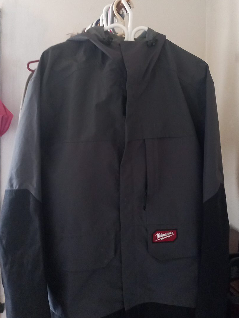 Milwaukee XL Gray/Black Hooded Jacket thumbnail