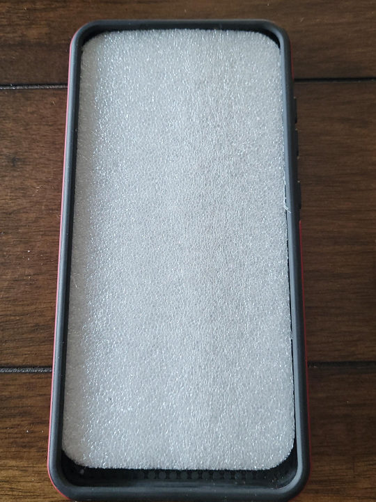 Samsung S21 FE Red Phone Case thumbnail