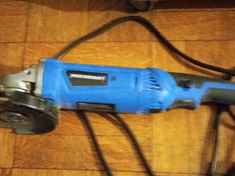 Mastercraft Angle Grinder - Blue thumbnail